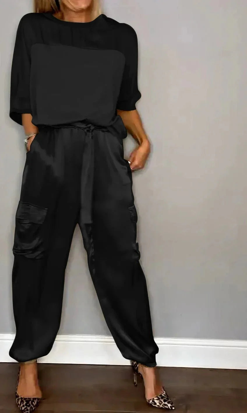 Evelina | casual satinato elegante