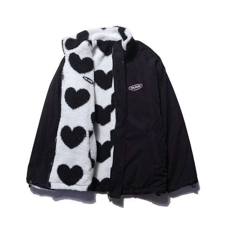 Kanika – Reversible Jacket with Heart Pattern