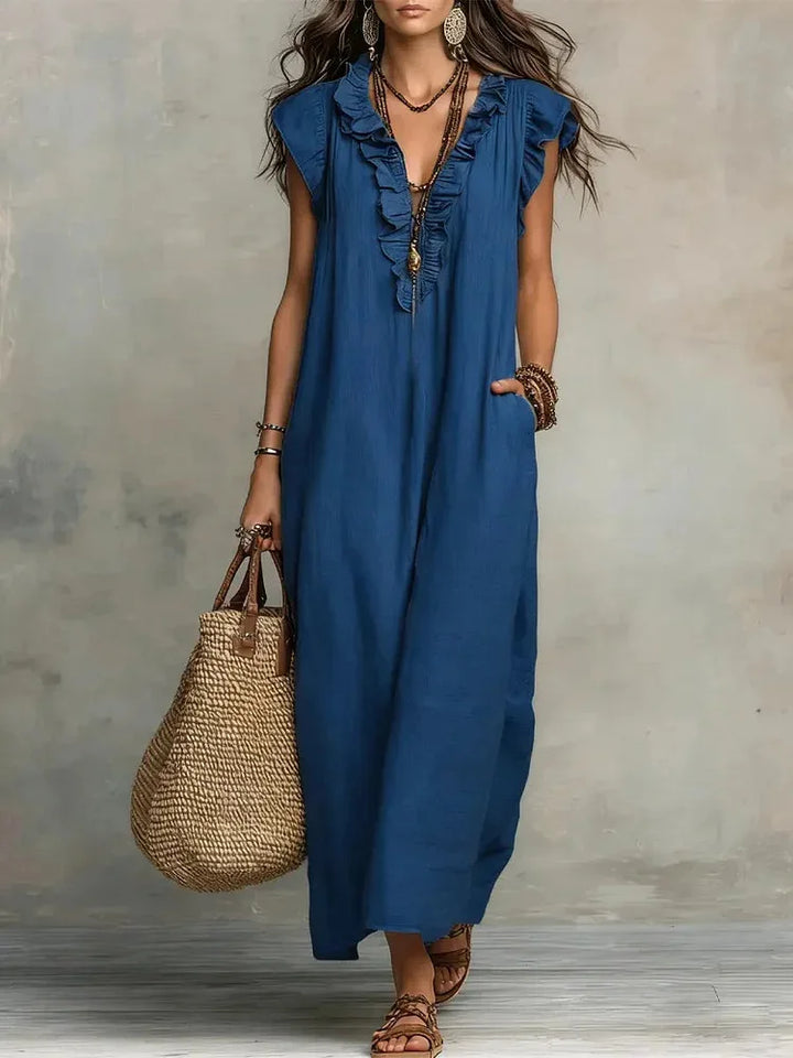 Eletta | Maxi Dress with Ruffles