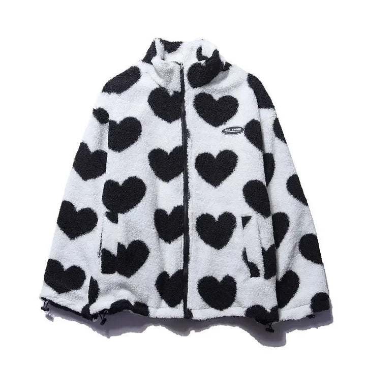 Kanika – Reversible Jacket with Heart Pattern