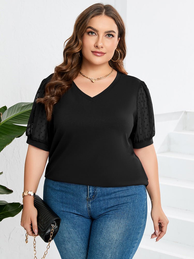 Élise | Casual V-neck top