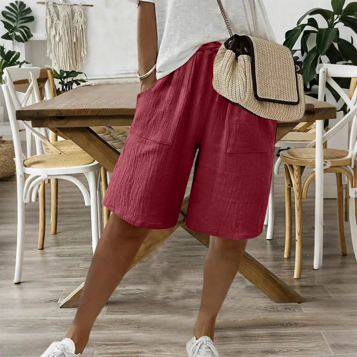 Sienna | Pantaloncini in cotone e lino