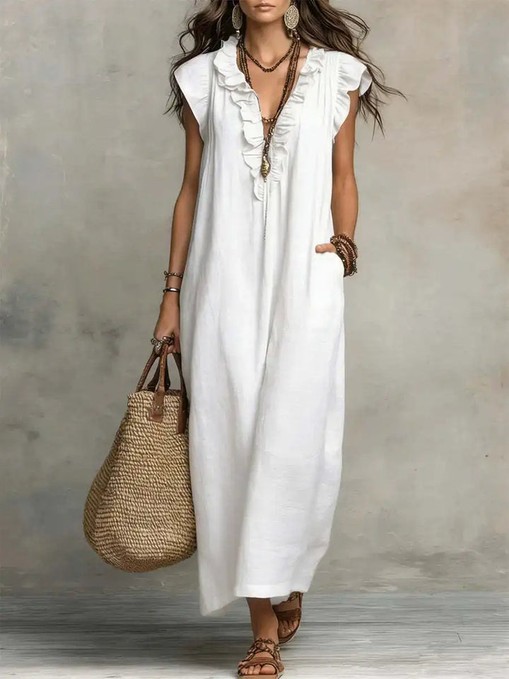 Eletta | Maxi Dress with Ruffles