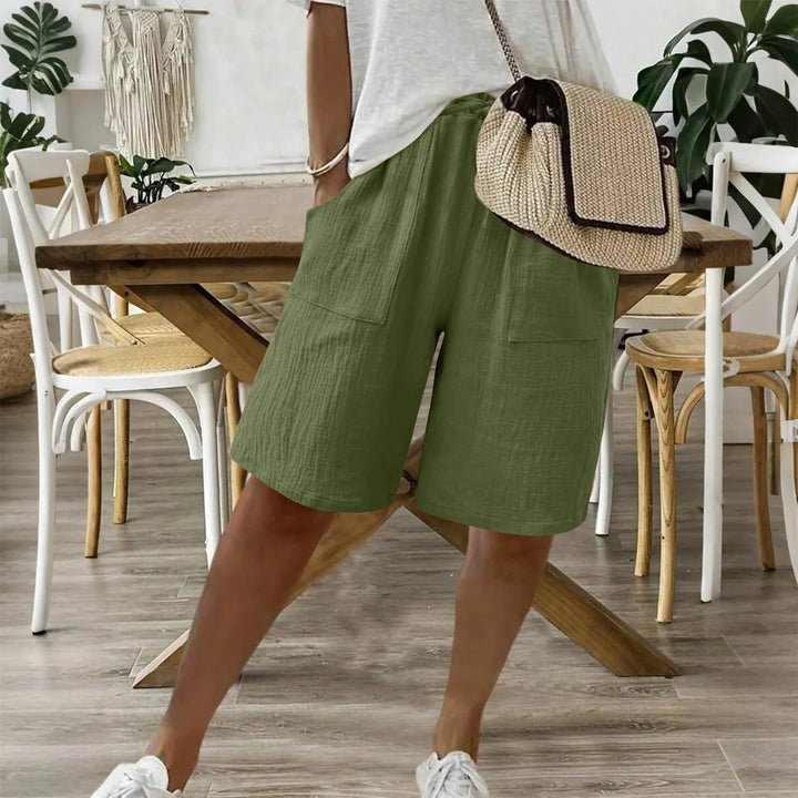 Sienna | Pantaloncini in cotone e lino