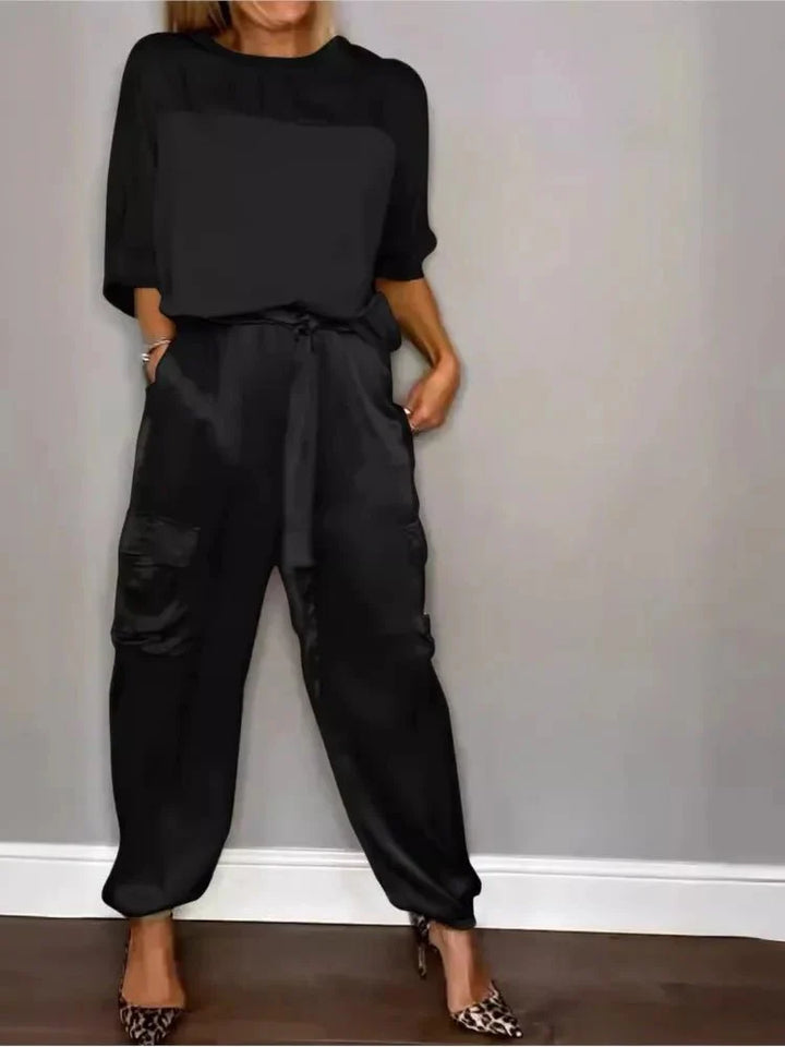 Evelina | casual satinato elegante