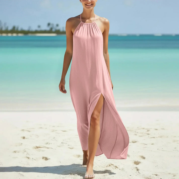 Sofia | Elegant Halter Dress