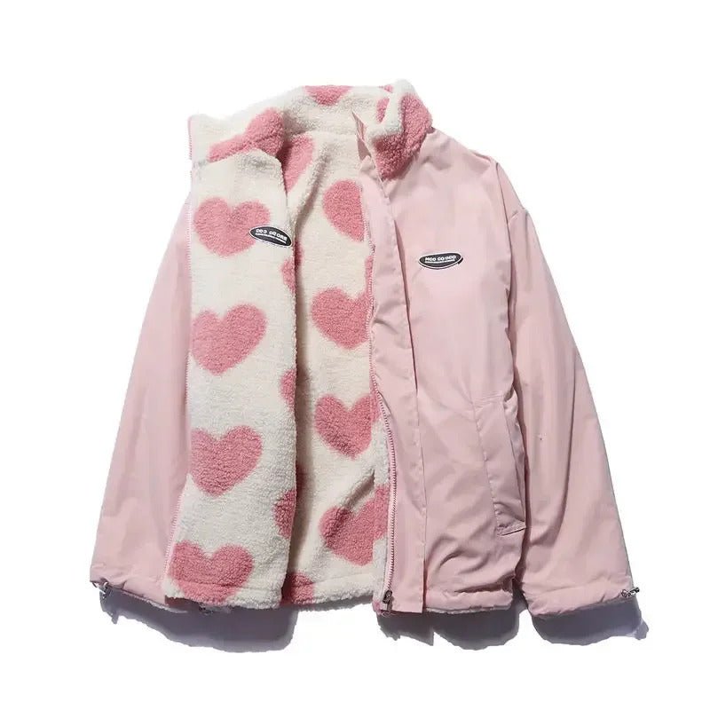 Kanika – Reversible Jacket with Heart Pattern