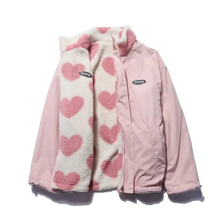 Kanika – Reversible Jacket with Heart Pattern