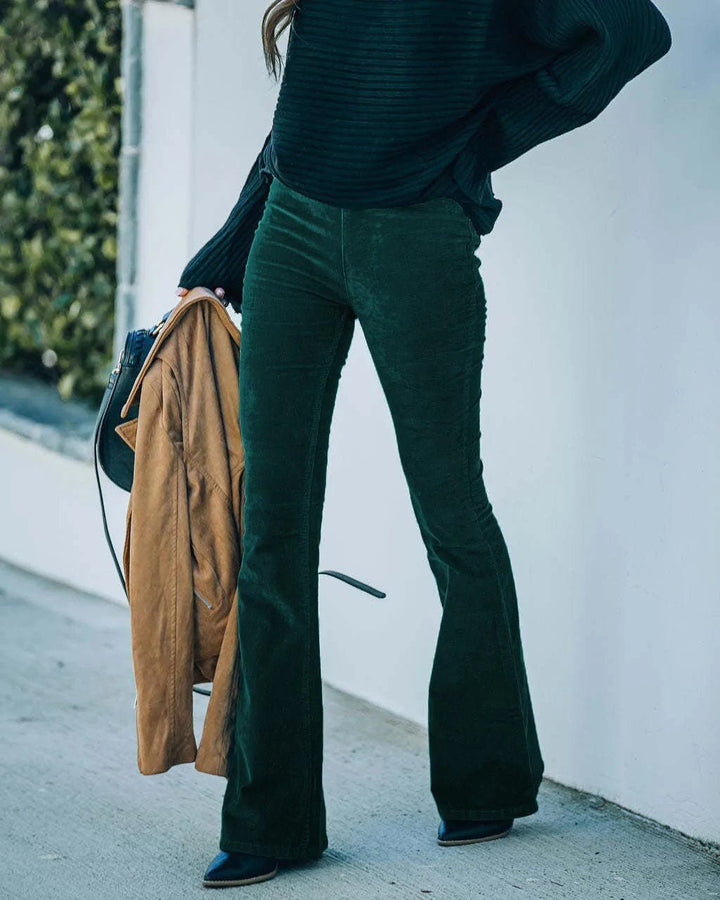 Freesia | Trendy flared trousers