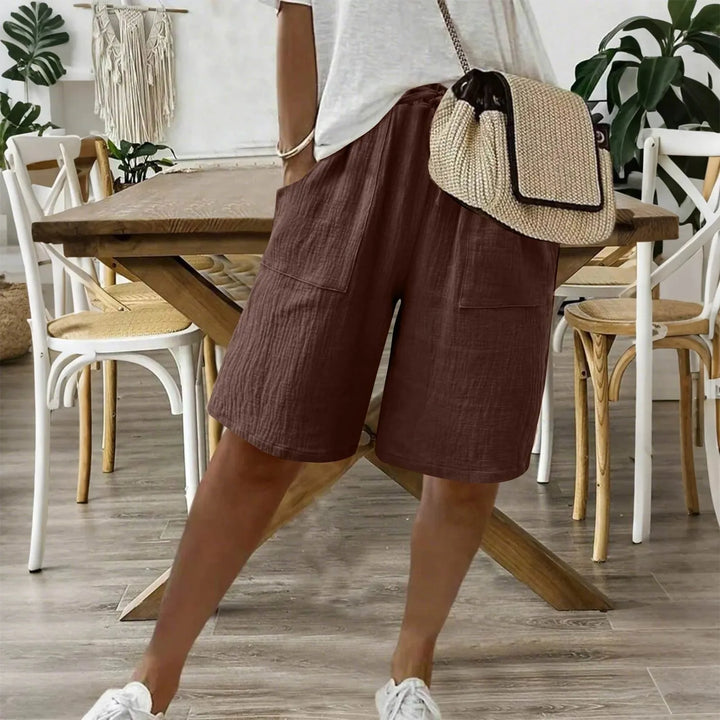 Sienna | Pantaloncini in cotone e lino