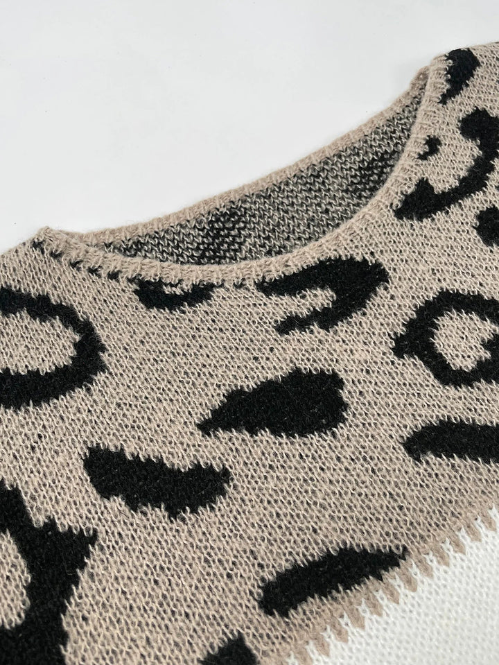 Lela | Bold leopard sweater