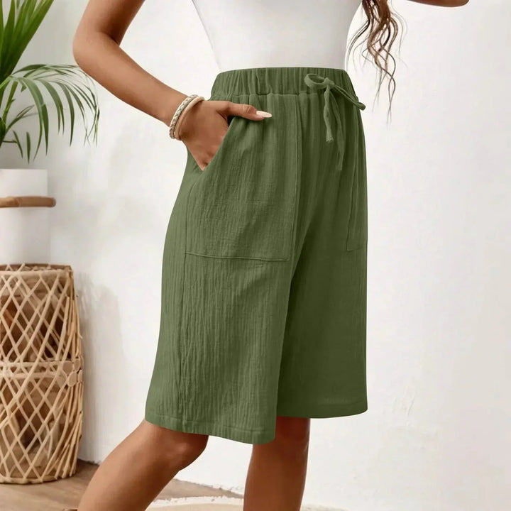 Sienna | Pantaloncini in cotone e lino