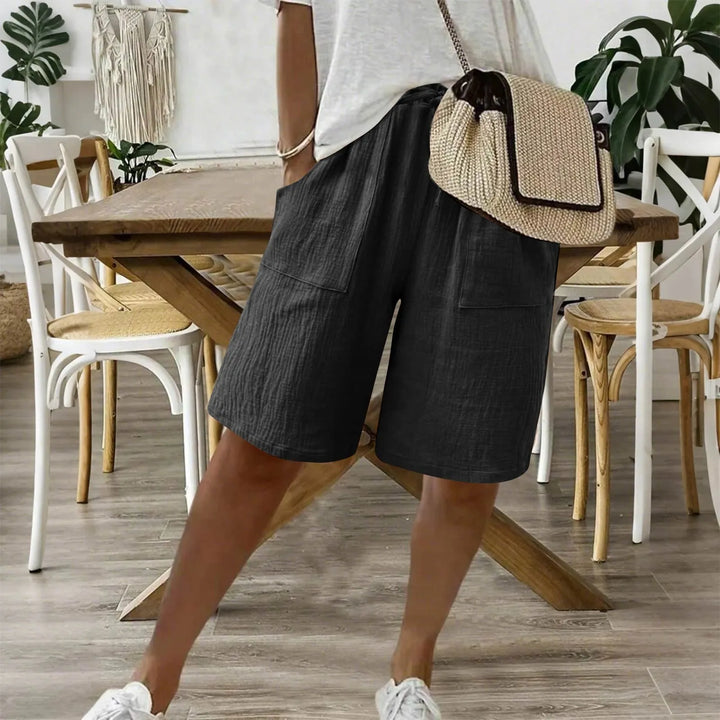 Sienna | Pantaloncini in cotone e lino