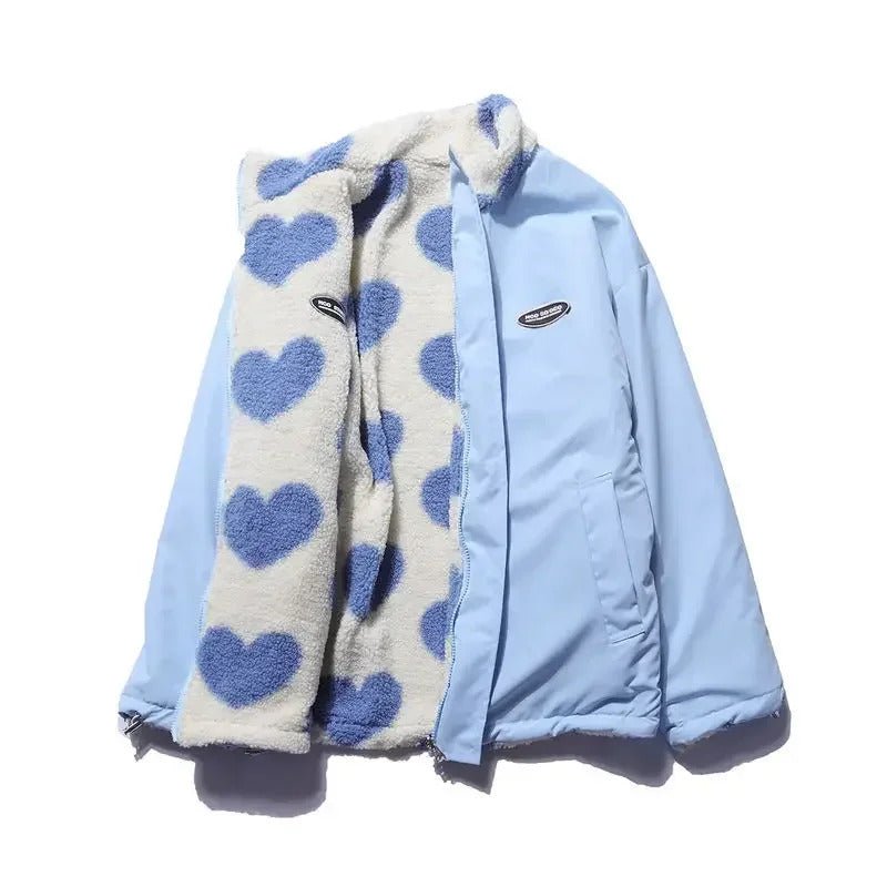 Kanika – Reversible Jacket with Heart Pattern