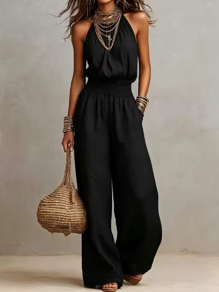 Valeria | Tuta Elegante con Scollo all'Americana