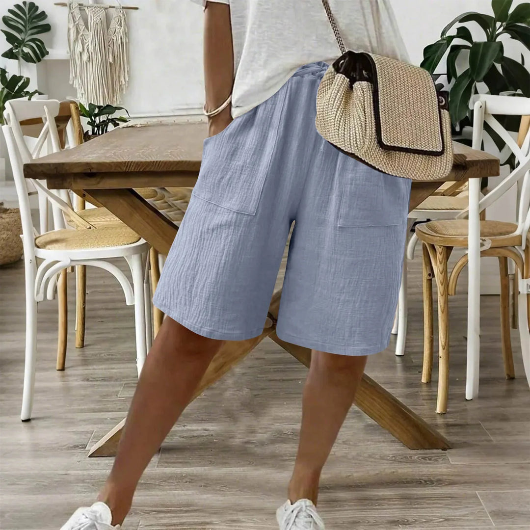 Sienna | Pantaloncini in cotone e lino