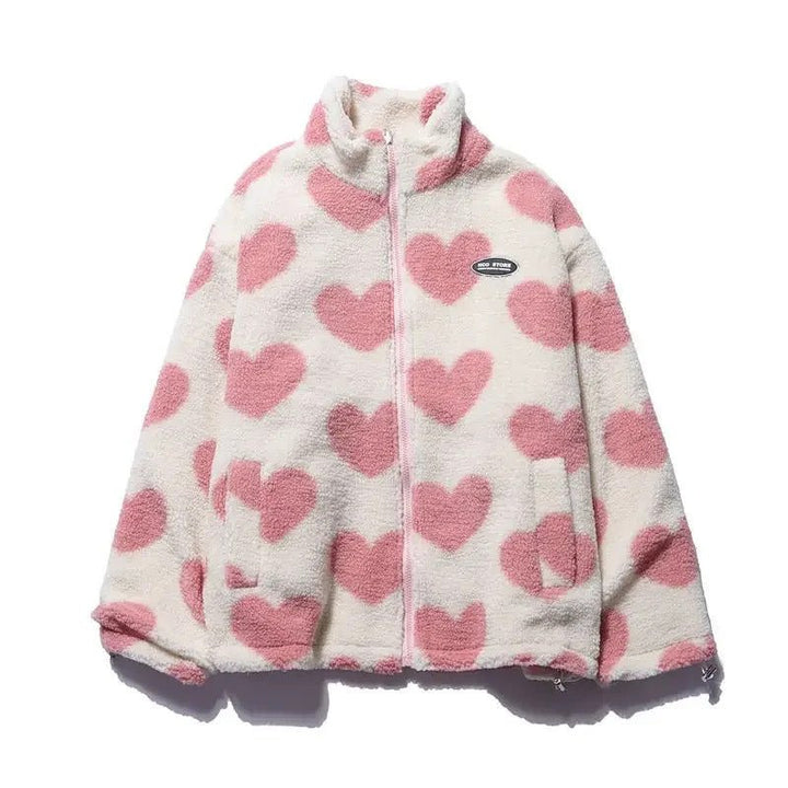 Kanika – Reversible Jacket with Heart Pattern
