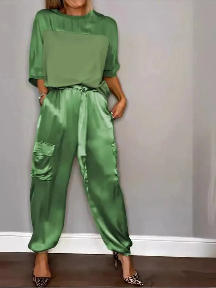 Evelina | casual satinato elegante