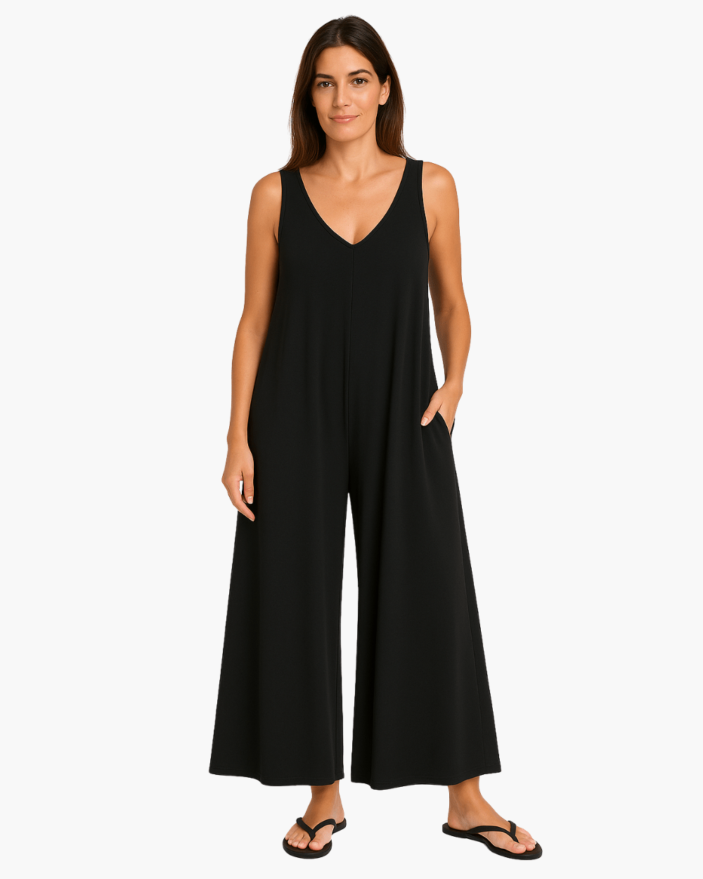 Marnia | Jumpsuit smanicata ampia