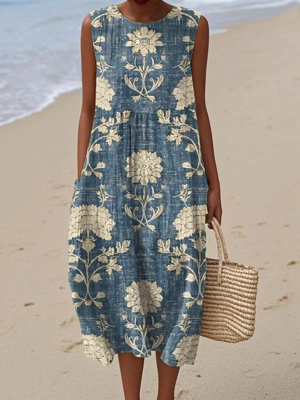 Belle | Abito midi stile boho