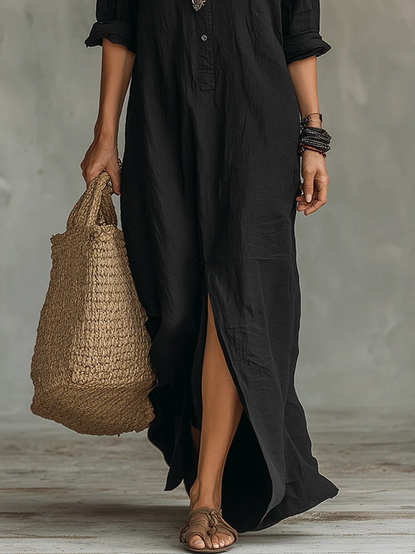 Alessia | Elegant shirt dress