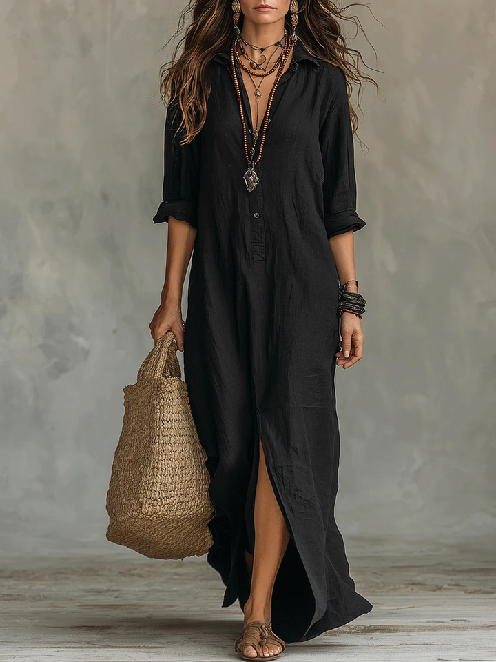 Alessia | Elegant shirt dress