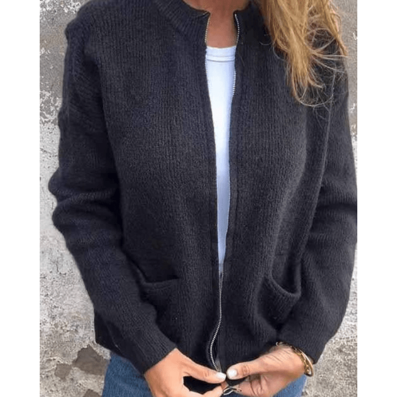 Almira | Casual Cardigan with Side Pockets