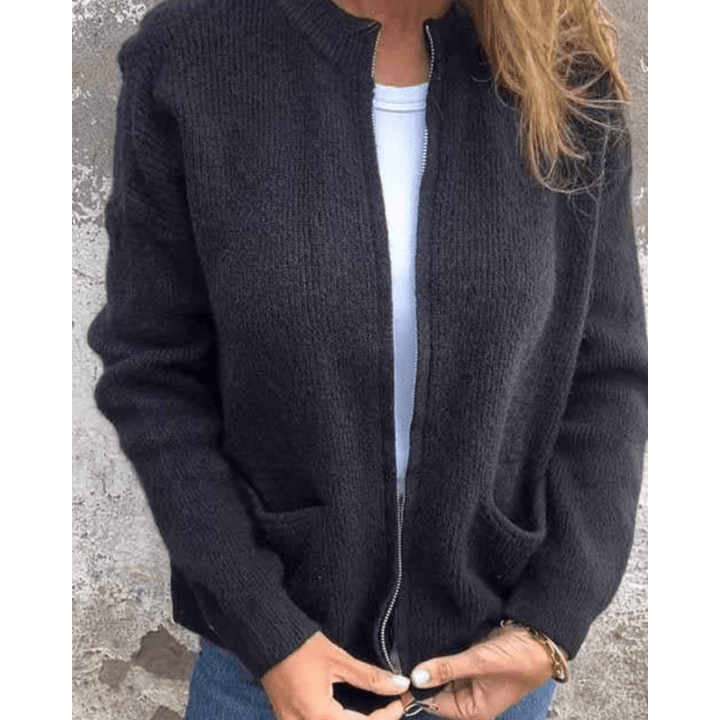 Almira | Casual Cardigan with Side Pockets