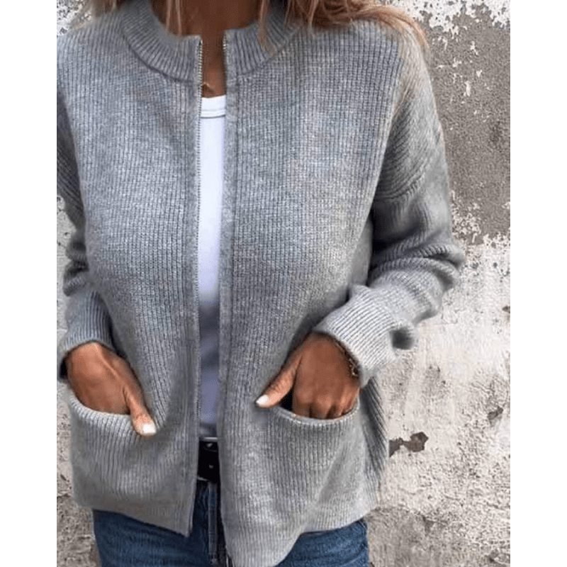 Almira | Casual Cardigan with Side Pockets