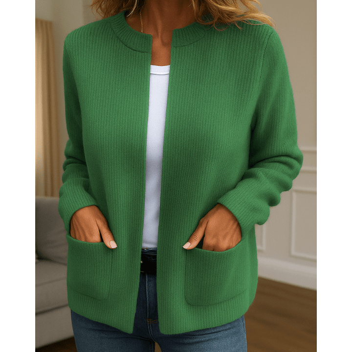 Almira | Casual Cardigan with Side Pockets