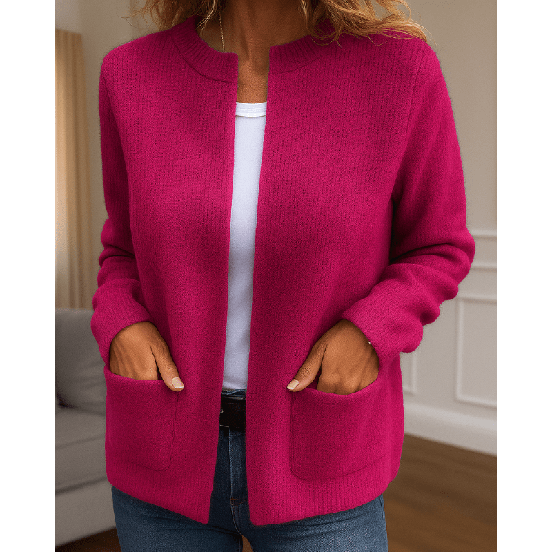 Almira | Casual Cardigan with Side Pockets