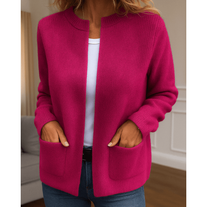 Almira | Casual Cardigan with Side Pockets