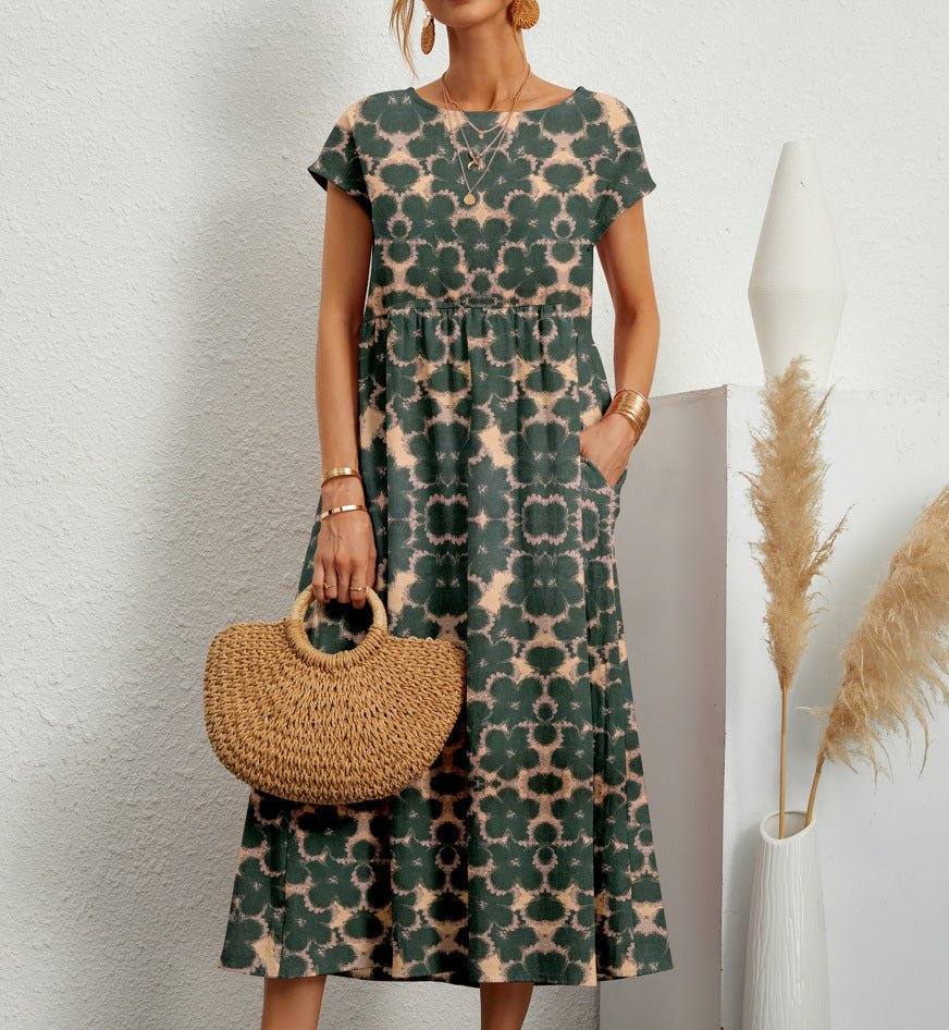 Deborah | Elegant floral dress