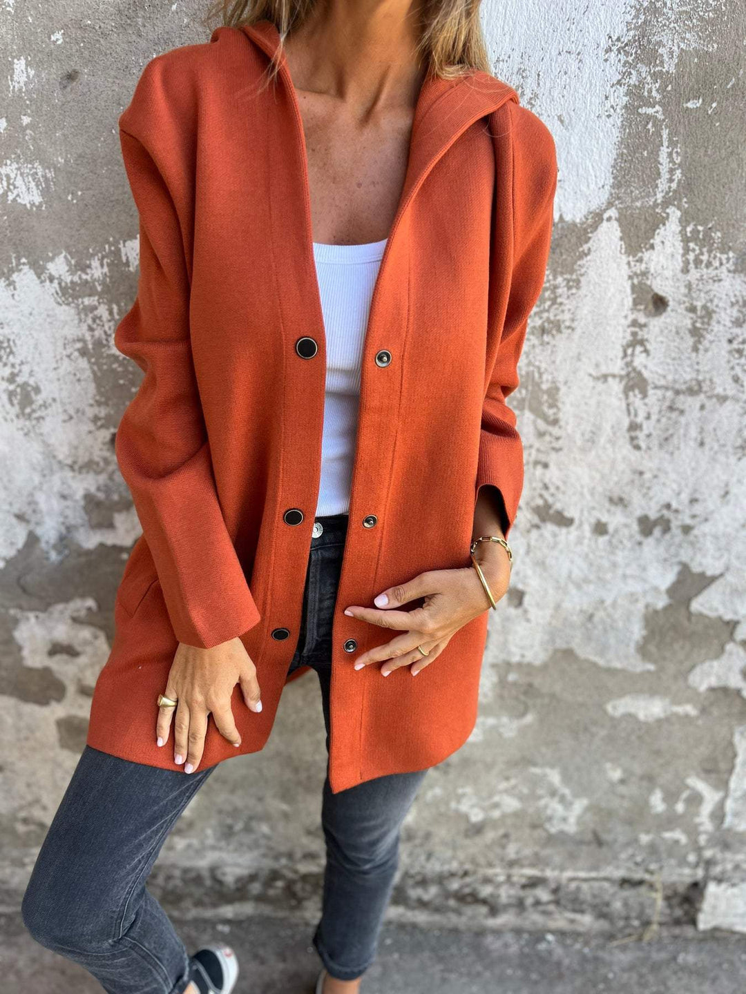 Appolinia | Casual hooded cardigan