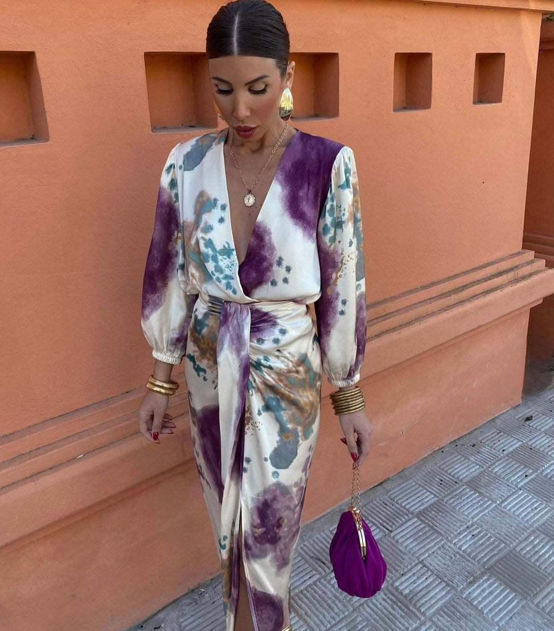 Mora | Fancy print dress