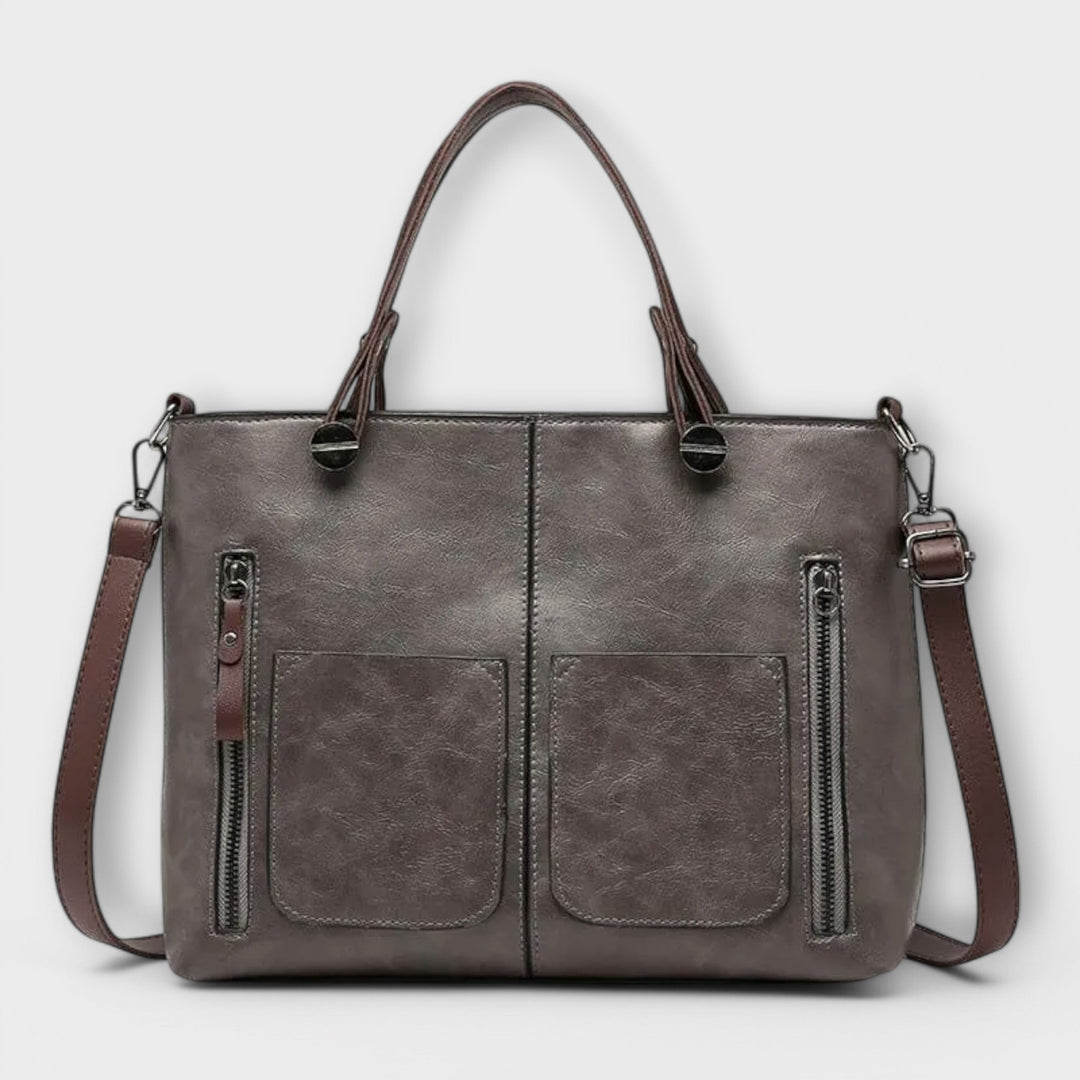 Serenya | elegant and spacious leather bag