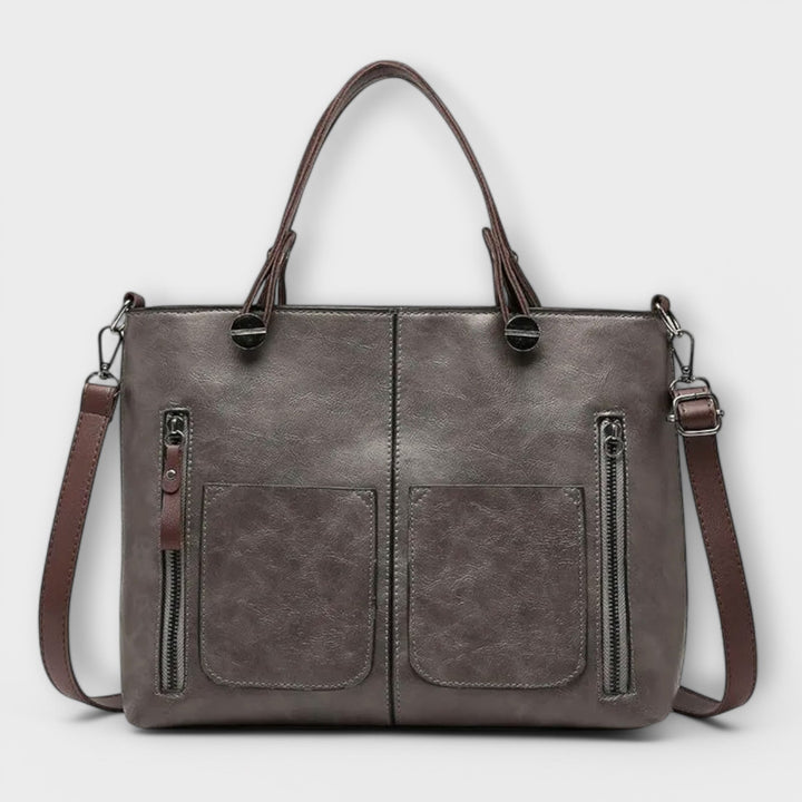 Serenya | elegant and spacious leather bag