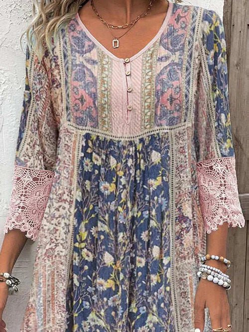 Kirsten | Vestito bohème chic