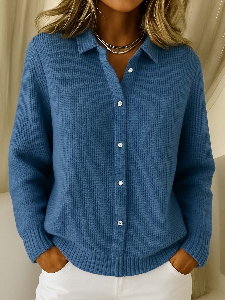 Elena | Soft-Knit Classic Cardigan