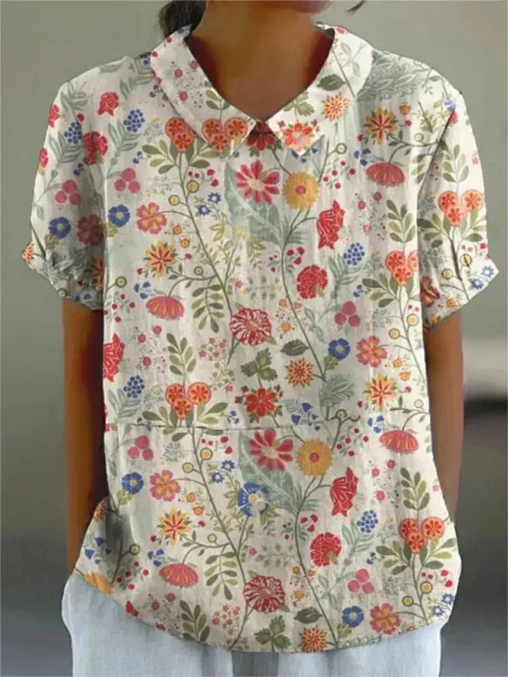 Sofia | Elegant floral shirt