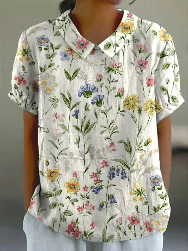 Sofia | Elegant floral shirt