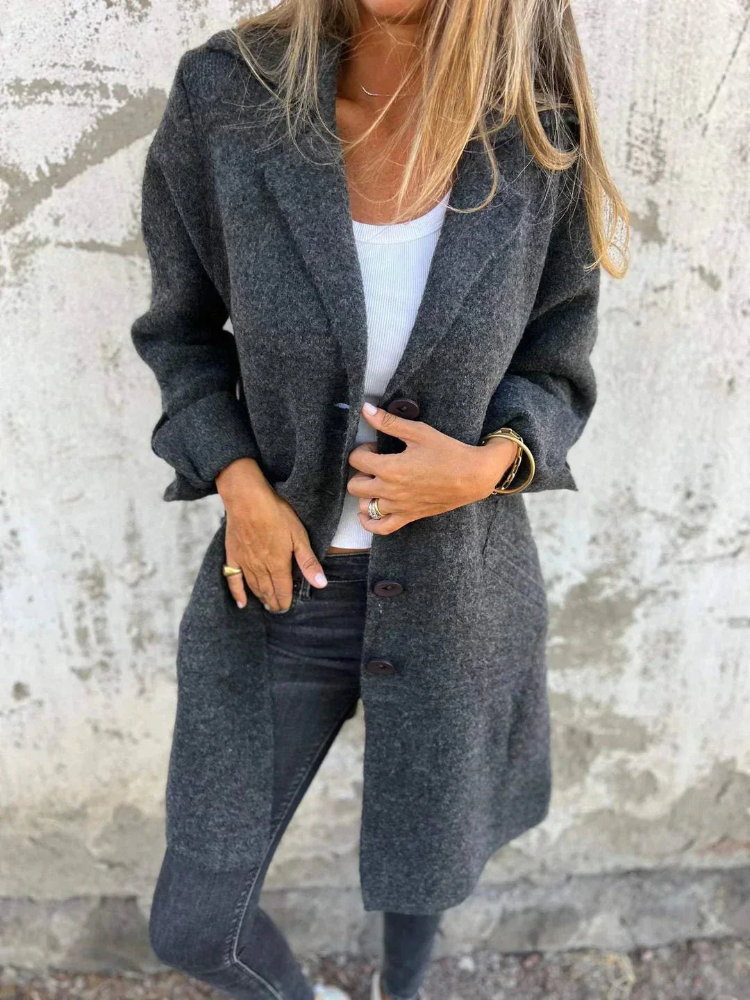 Audrey | Cappotto minimalista chic