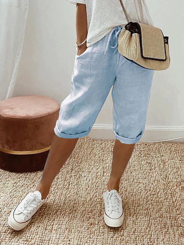 Paisley | Pantaloncini in cotone da donna