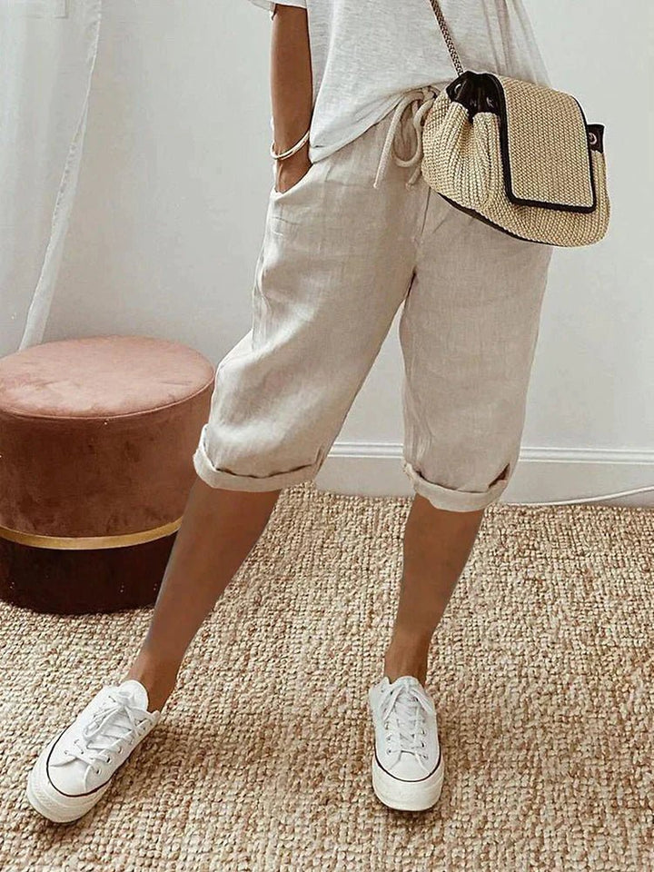 Paisley | Pantaloncini in cotone da donna