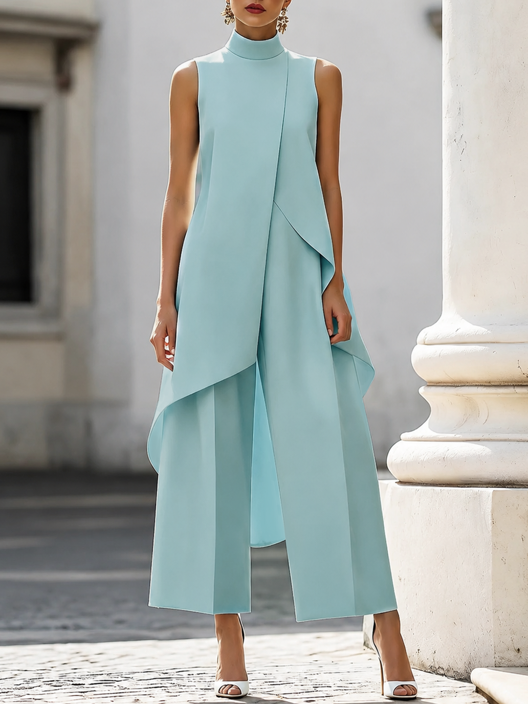 Martina - Elegant full-length jumpsuit