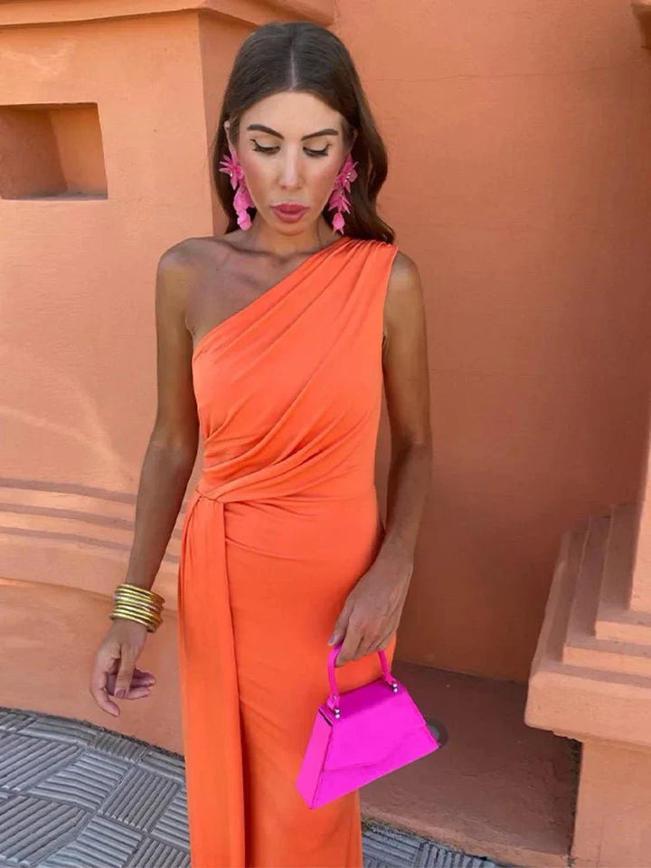 Lia | Vestito elegante con bottone