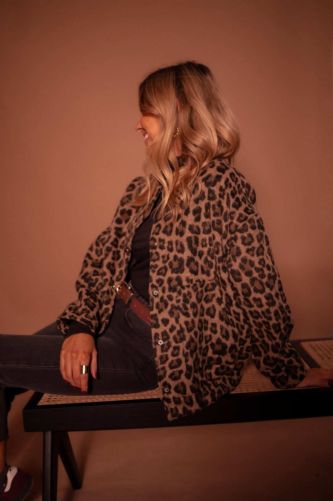 Charlene | Stylish Leopard Print Jacket