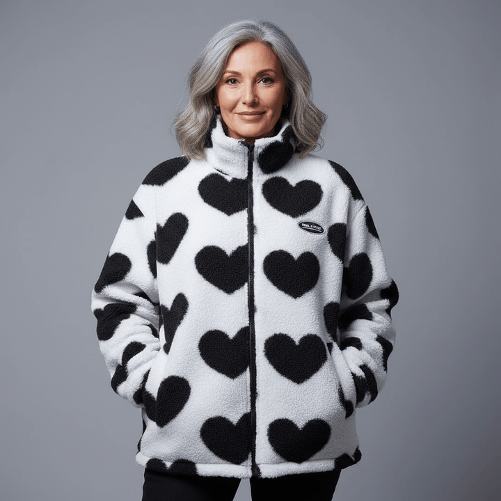 Kanika – Reversible Jacket with Heart Pattern