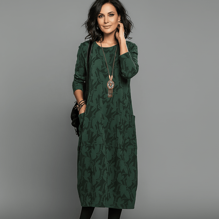 Madeleine – Warm Winter Dress with an Elegant Cut
