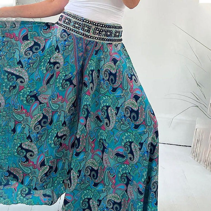 Reagan | Light Boho Chic Trousers